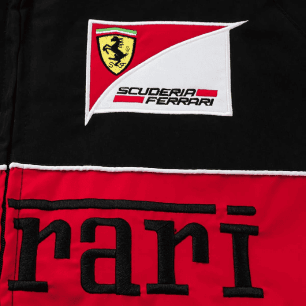 Jaqueta FERRARI F1 Vintage FULL BLACK